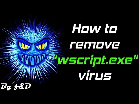 How to remove wscript.exe virus (unremovable shortcut virus) 2016