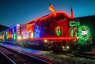 CPKC圣诞列车正在穿越加拿大！11月29日晚到达多伦多！_无忧资讯