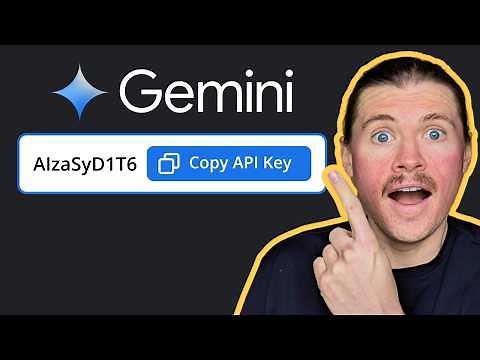 How To Get Your FREE Google Gemini API Key (2025)