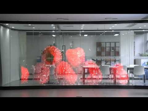 The Future is Here! Holographic Transparent LED Screens from VSTAR