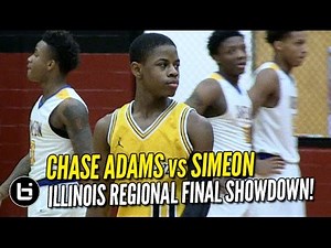 Chase Adams vs Chicago Simeon! INTENSE Regional Final! Full Highlights!