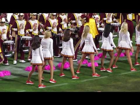 USC Song Girls – Post Game Rally 10/19/2019 - Part3