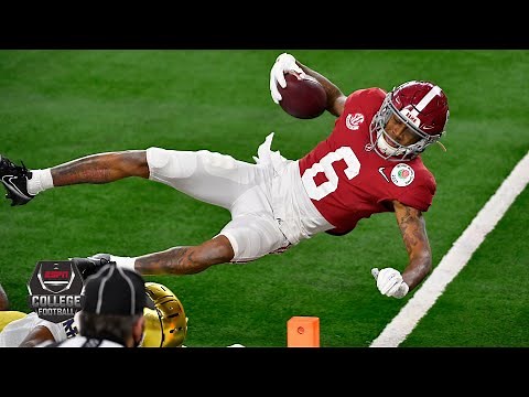 Alabama’s DeVonta Smith, Mac Jones dominate Notre Dame [HIGHLIGHTS] | College Football Playoff