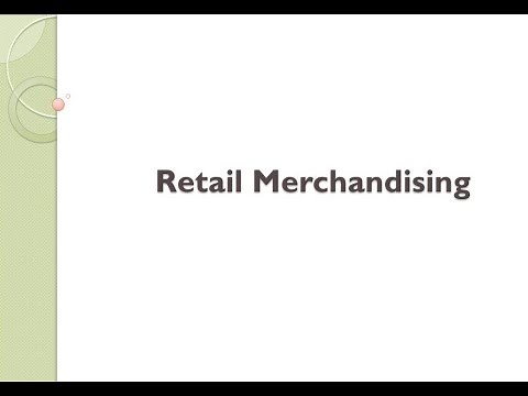 Retail Merchandising