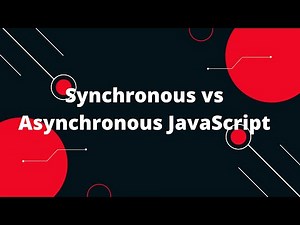 Synchronous vs Asynchronous JavaScript: The Differences You Need to Know | Javascript Tutorial