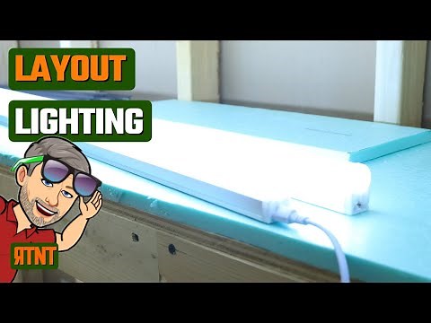 Installing Model Railroad Lighting