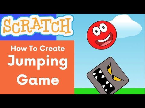 How To Create a Jumping Game in Scratch | Scratch Coding Lesson 6 | Free Beginner Programming Class