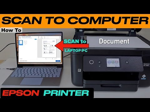 Epson Printer Scan To Computer !