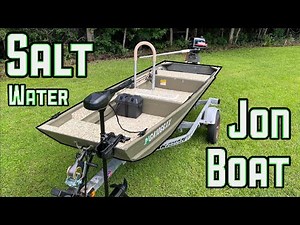 Salt Water Jon Boat - The Ultimate 1232 Redfish Stalking Machine