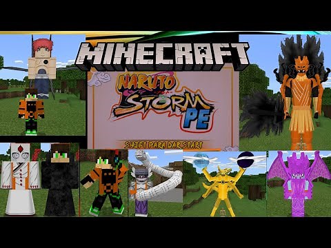 *UPDATED* Naruto Storm Mod! New Weapons, Modes, Animations... (Minecraft Naruto Mod)
