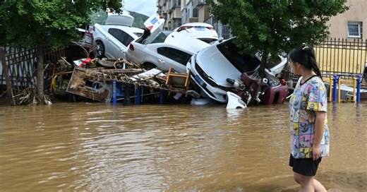Villagers Trapped as Heavy Rains in Beijing Leave Nearly 40 Dead