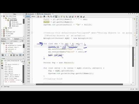 Java - Storing Objects In An Arraylist