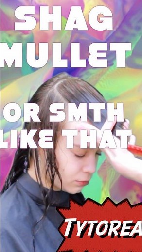Shag mullet haircut tutorial