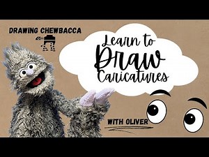 Chewbacca Caricature Drawing | Puppet Art Lesson for Beginners