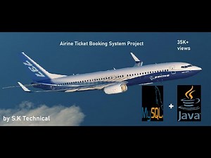 Airline Ticket Booking System Project in java with source code | Free download project