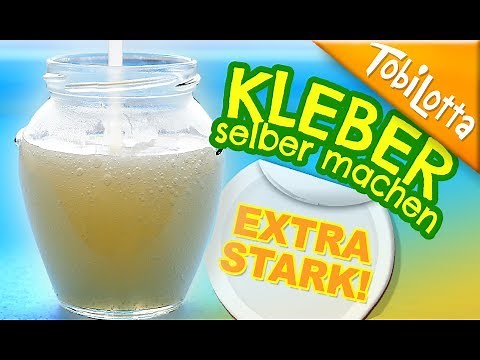 Kleber BIO DIY | Kleber selber machen für Schleim! | kinderkanal *BASICS 46