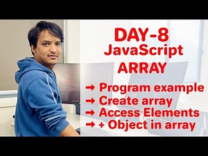 ARRAY in JavaScript || With practical example || Day 8 || Readersnepal