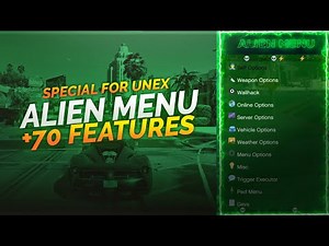 👽 Alien Menu 👽 NEW UPDATE 👽 Special for Unex
