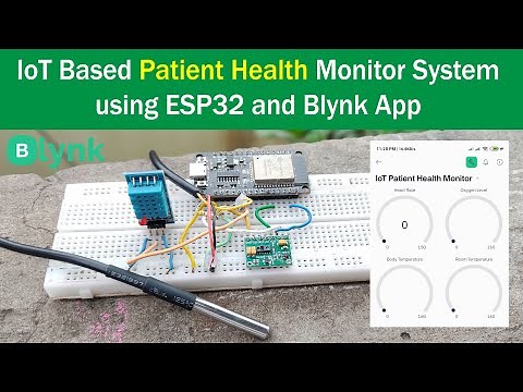 IoT Based Patient Health Monitor System using Blynk and ESP32 | MAX30100