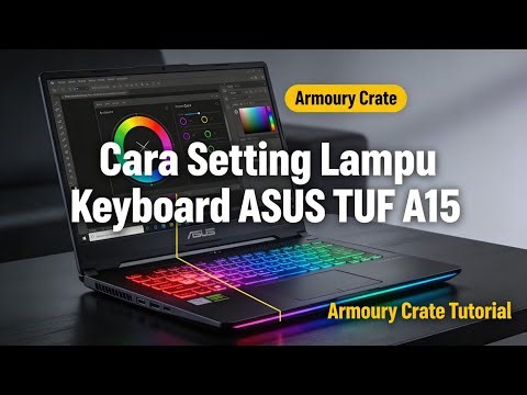 Complete Guide to Changing the Color and Lighting Effects of the ASUS TUF A15 Keyboard via Armour...