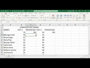 Computer Practice N4 MS Excel Session 1 - 6 Apr 2022