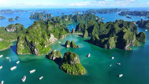 La bahía de Halong, Vietnam: un tesoro celestial de la UNESCO