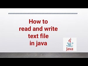 How to read and write text file in java #youtube #javaprogramminglanguage #java