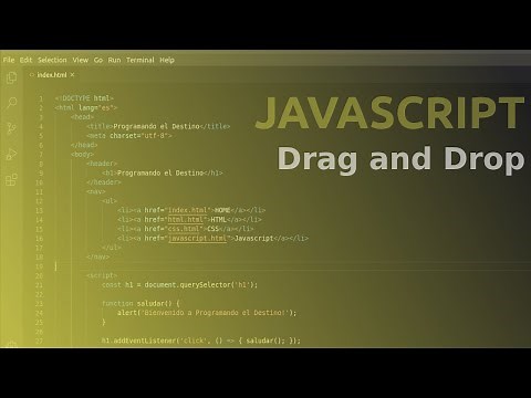 Curso Javascript - DRAG and DROP (Español)