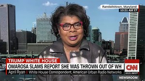 CNN's April Ryan defends her reporting on Omarosa: In 20 years of reporting at the White House, "I've never had anyone say that there's been a vendetta... I'm doing my job" http://cnn.it/2AGlygi | CNN