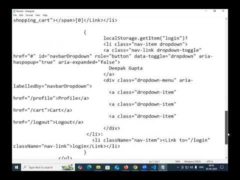 React js Project with bootstrap in hindi #3 ecommerce website #reactjs ‪@CodeWithHarry‬
