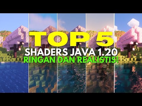 TOP 5 LIGHTEST AND MOST REALISTIC MINECRAFT JAVA 1.20 SHADER! | WAVY WATER & ANTI LAG GUY!!!