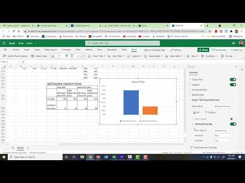Graphing Excel online data