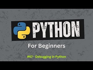 67. How To Debug Like a Pro in Python | Python For Beginners