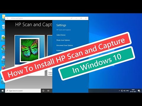 How To Install HP Scan and Capture In Windows 10