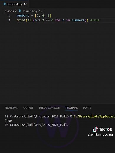 Back again with more Python magic🐍 These shortcuts will make your code way cleaner. #python #programming #codingtips #devtok #learnpython #fyp