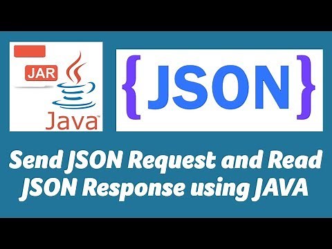 Send JSON Request and Read JSON Response using JAVA