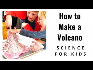 DIY Erupting Volcano | Baking Soda + Vinegar Science Experiment