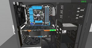 Build your first PC in PC Building Simulator's demo