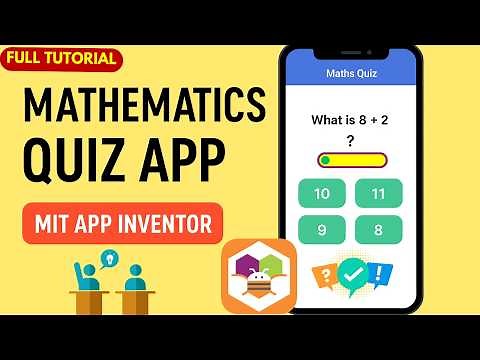 Build a Maths Quiz App in MIT App Inventor | Tutorial Fun Quiz Game
