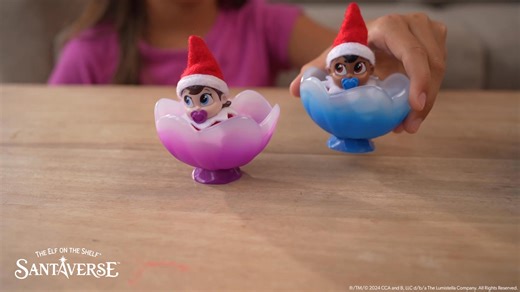 Meet our official Frost Pips™ Elf Babies! Born from delicate frost flowers, they’re ready to bring magic to your holidays! | The Elf on the Shelf