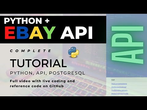 EBAY API + Python Tutorial