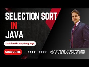 Selection Sort Algorithm | Selection Sort in java | Selection Sort program in java | Data Structure