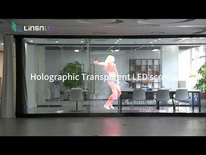 Holographic Transparent LED screen Shows!