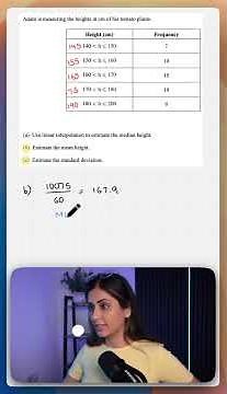 Linear Interpolation - A-Level Maths #alevels #maths #alevelmaths #edexcel