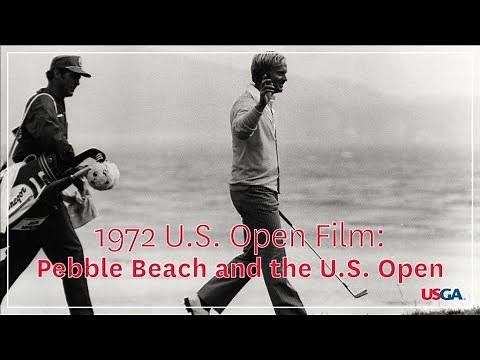 1972 U.S. Open Film: "Jack and Pebble Beach" | Jack Nicklaus Lifts the Trophy at Pebble