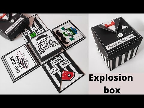 DIY Explosion Box For Beginners | Handmade Explosion Box Ideas | How To Make Explosion Box