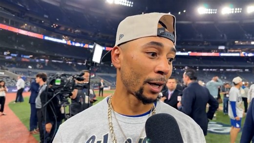 Mookie Betts on getting last out: “I just wanted to be the guy with the ball”