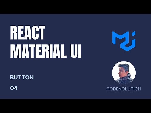 React Material UI Tutorial - 4 - Button