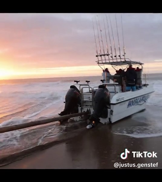 How to Launch Boats from the Beach with a Tractor