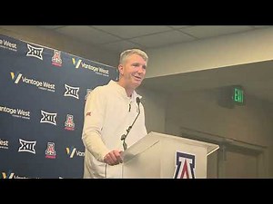 Arizona Wildcats Head Coach Brent Brennan Postgame Press Conference Following BYU Defeat